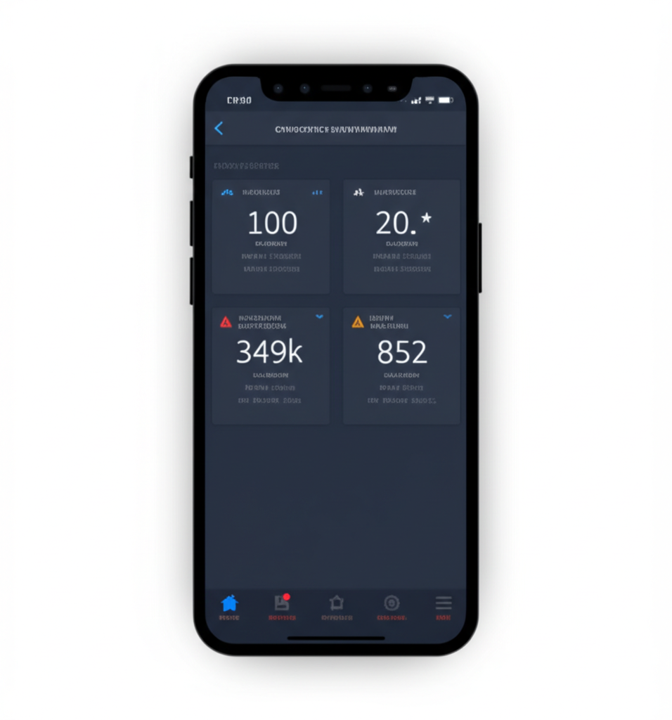 CheckPoint Mobile Dashboard